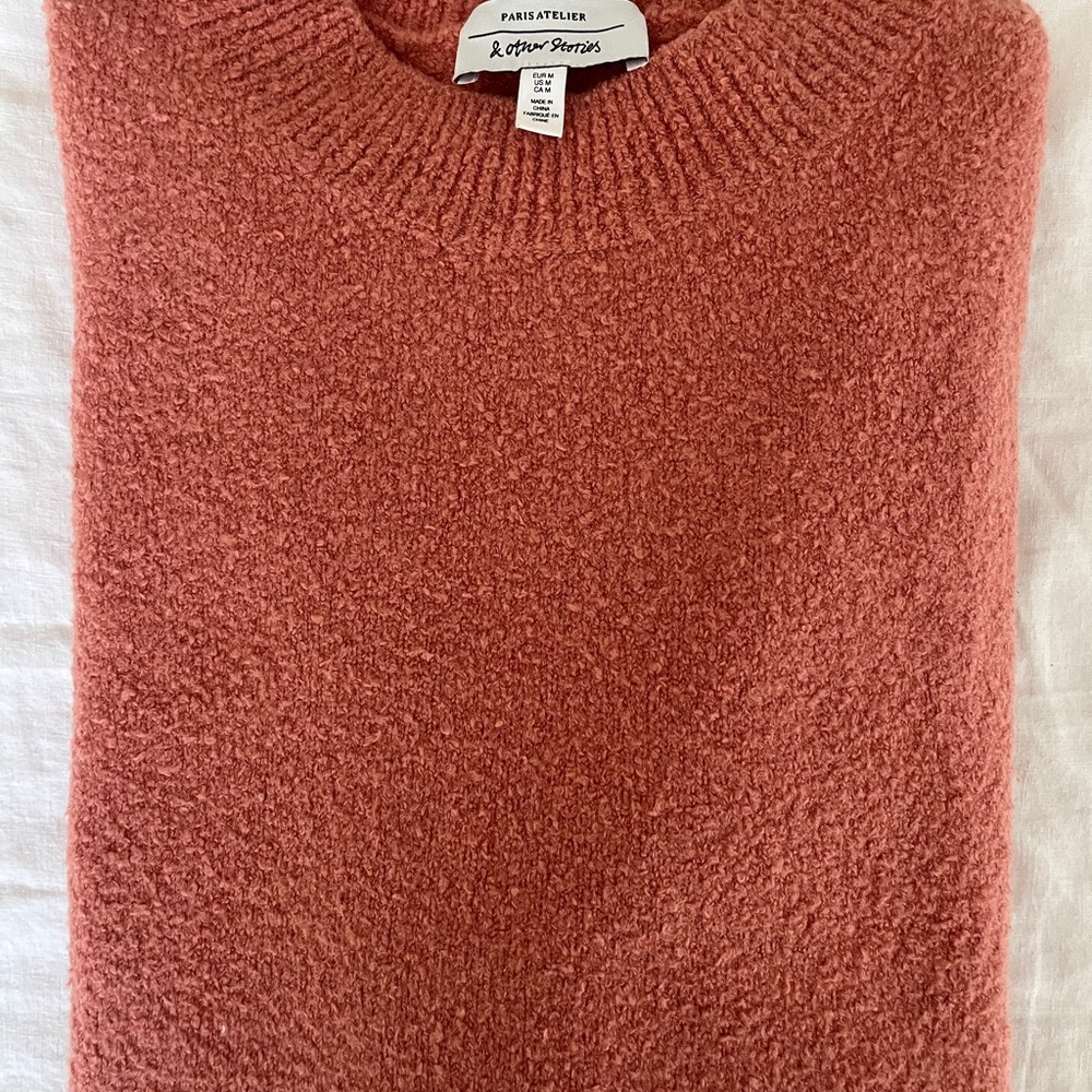 & Other Stories Relaxed Fit Knitted Sweater Size Medium
